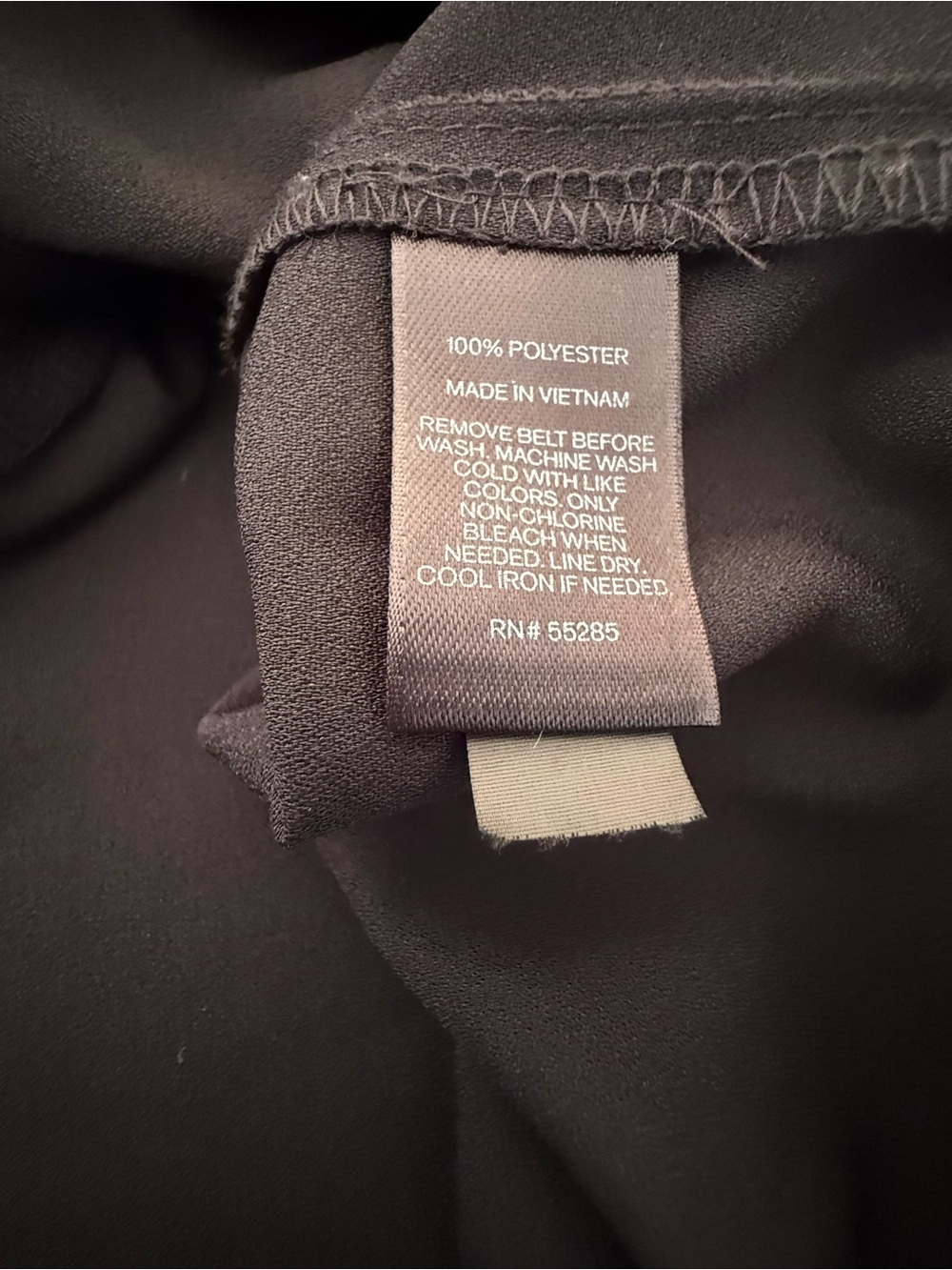 Express Charcoal Gray Utility Belted Shirt Dress M - Picture 6 of 9